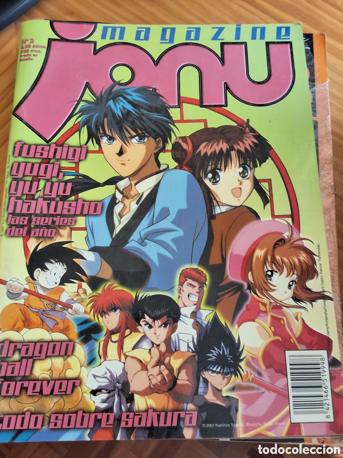 C&oacute;mics: Jonu revista comic manga n&uacute;mero 2 a&ntilde;o 2001 - Foto 1