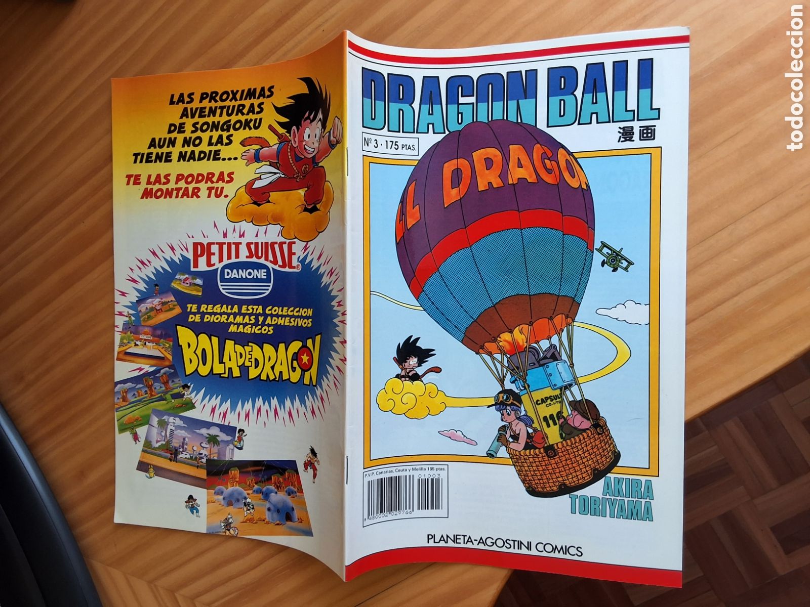 Fumetti: Dragon ball grapa blanco comic semanal n&uacute;mero 3 a&ntilde;o 1992 mayo edita planeta