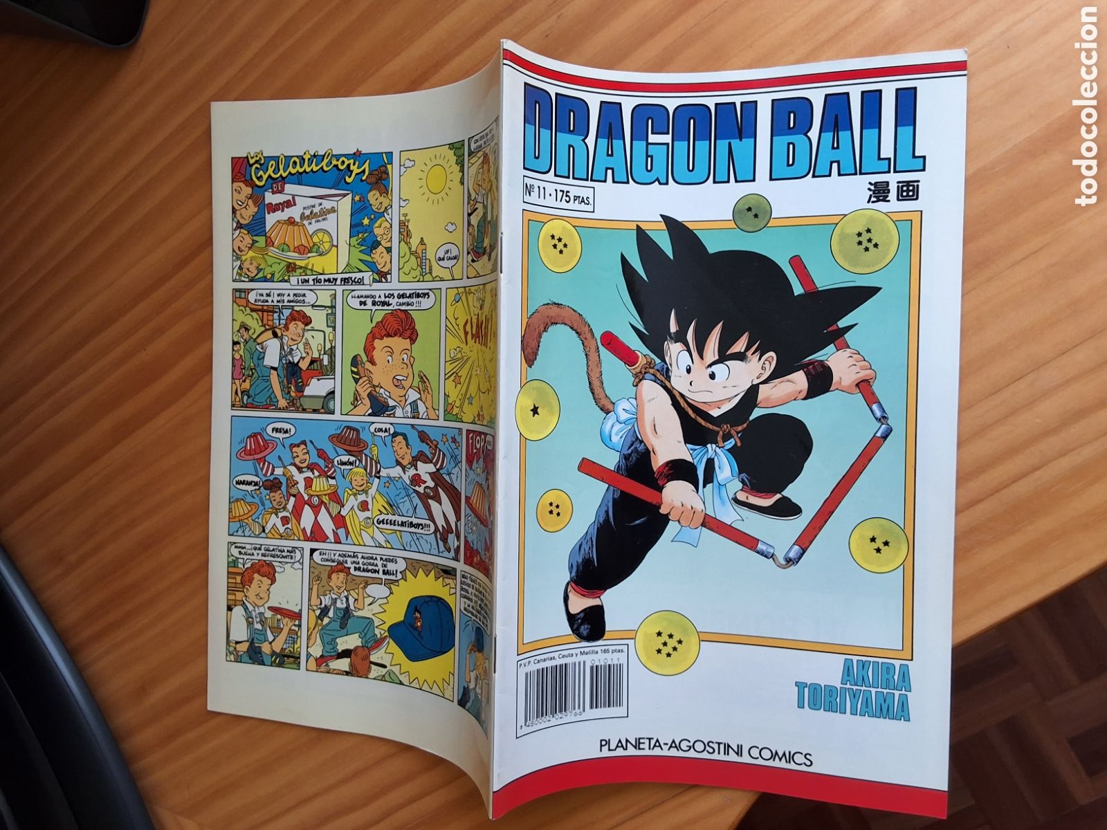 Comics: Dragon ball grapa blanco comic semanal n&uacute;mero 11 a&ntilde;o 1992 julio edita planeta
