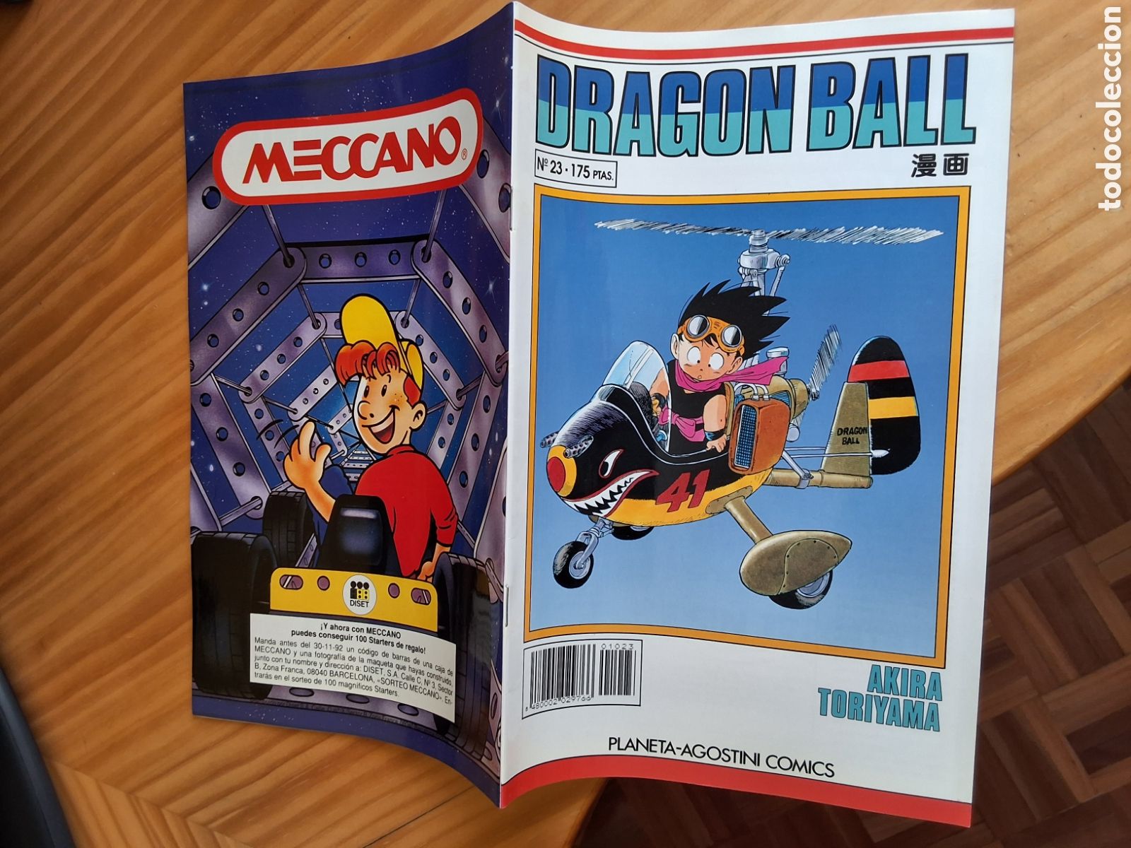 Comics: Dragon ball grapa blanco comic semanal n&uacute;mero 23 a&ntilde;o 1992 octubre edita planeta