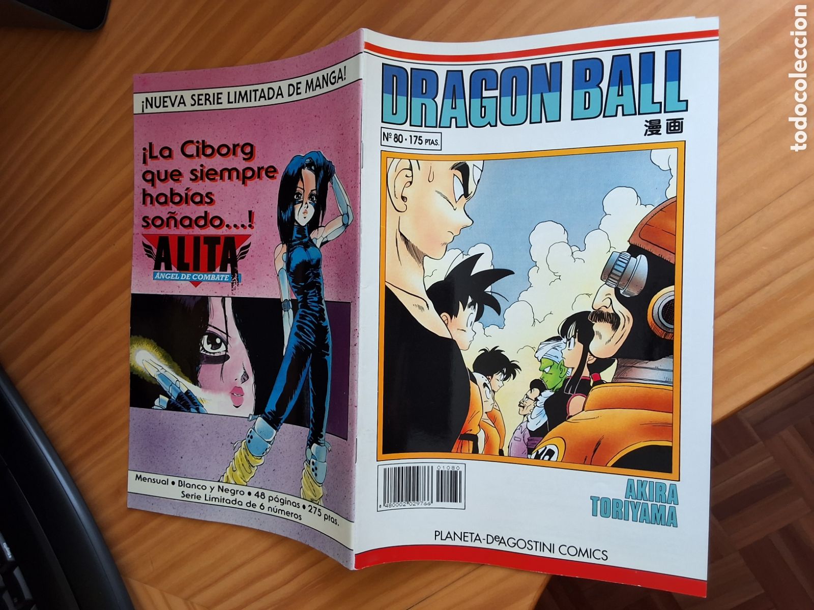 Comics: Dragon ball grapa blanco comic semanal n&uacute;mero 80 a&ntilde;o 1993 noviembre edita planeta