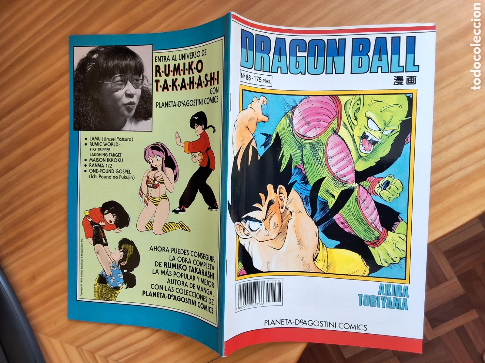 C&oacute;mics: Dragon ball grapa blanco comic semanal n&uacute;mero 88 a&ntilde;o 1994 enero edita planeta