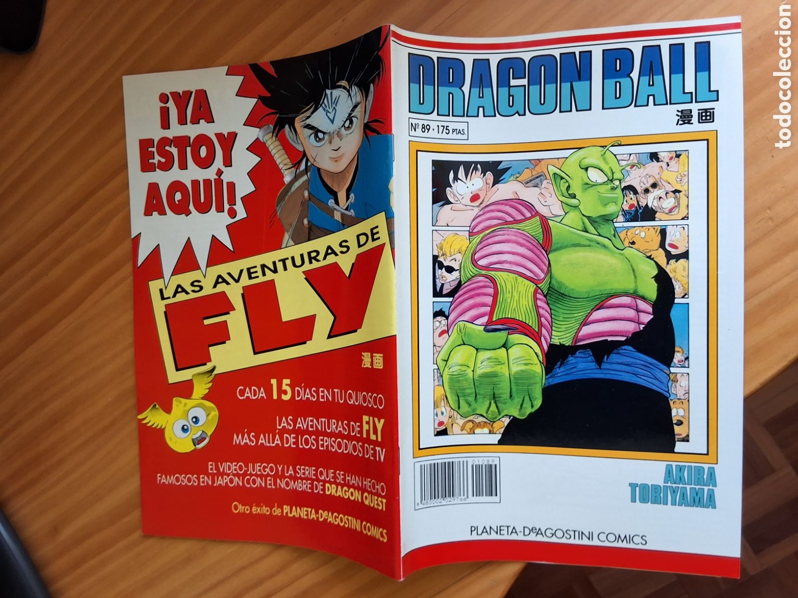 Comics: Dragon ball grapa blanco comic semanal n&uacute;mero 89 a&ntilde;o 1994 enero edita planeta