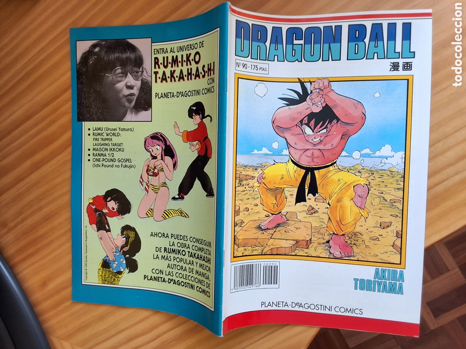Comics: Dragon ball grapa blanco comic semanal n&uacute;mero 90 a&ntilde;o 1994 enero edita planeta