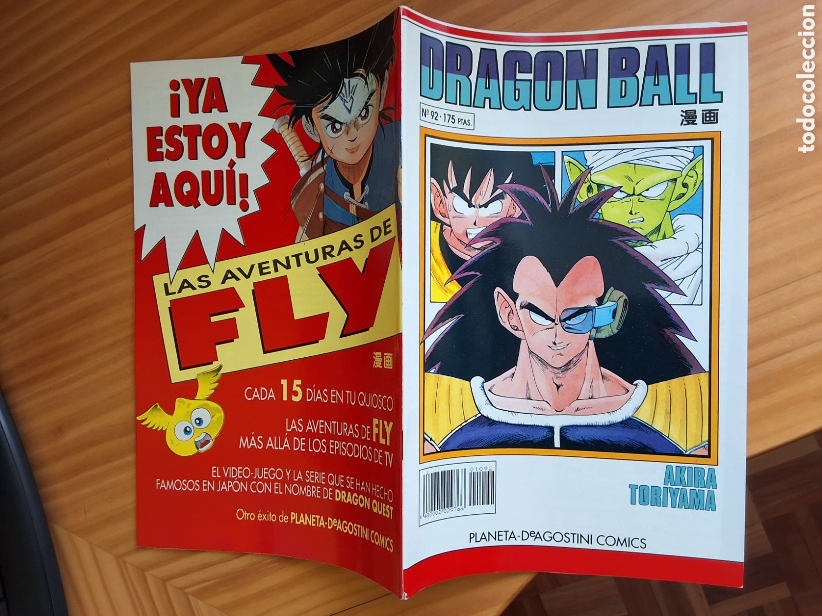 Comics: Dragon ball grapa blanco comic semanal n&uacute;mero 92 a&ntilde;o 1994 febrero edita planeta
