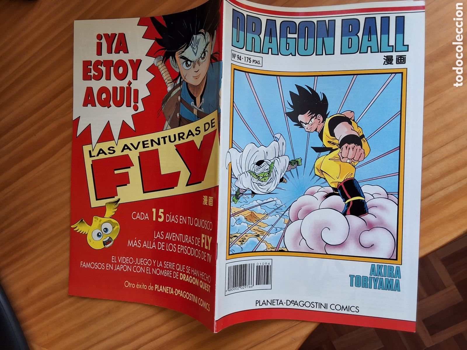 Comics: Dragon ball grapa blanco comic semanal n&uacute;mero 94 a&ntilde;o 1994 febrero edita planeta