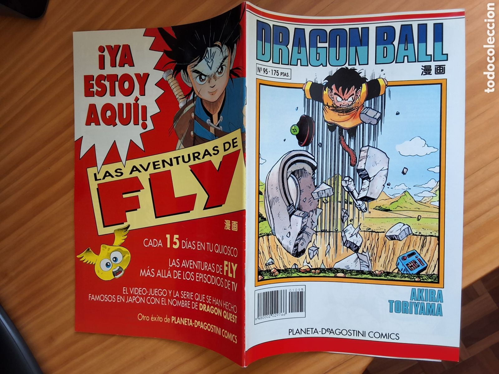 Comics: Dragon ball grapa blanco comic semanal n&uacute;mero 95 a&ntilde;o 1994 febrero edita planeta