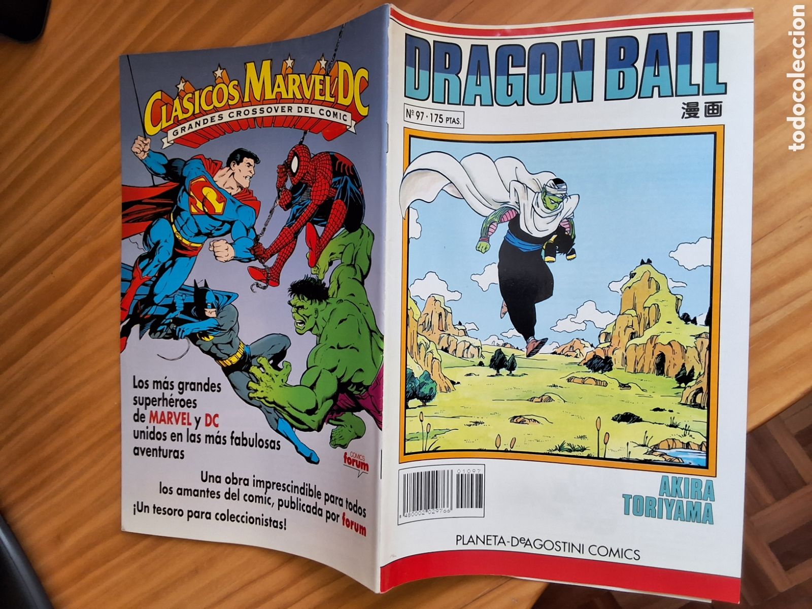 Comics: Dragon ball grapa blanco comic semanal 97 a&ntilde;o 1994 marzo edita planeta