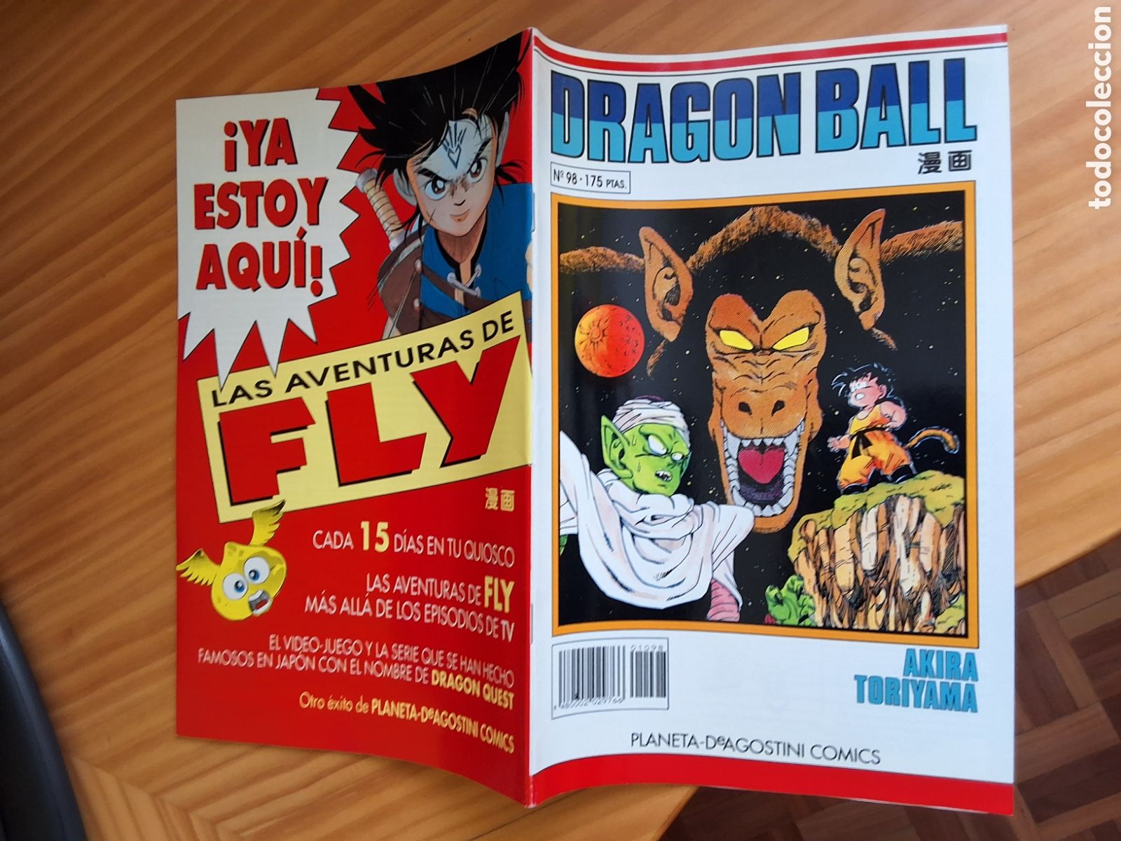 Comics: Dragon ball grapa blancocomic semanal n&uacute;mero 98 a&ntilde;o 1994 marzo edita planeta