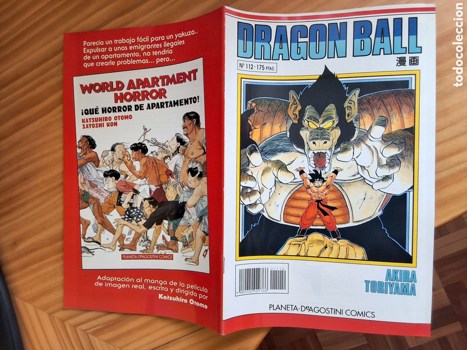 Comics: Dragon ball grapa blanco comic semanal n&uacute;mero 112 a&ntilde;o 1994 junio edita planeta
