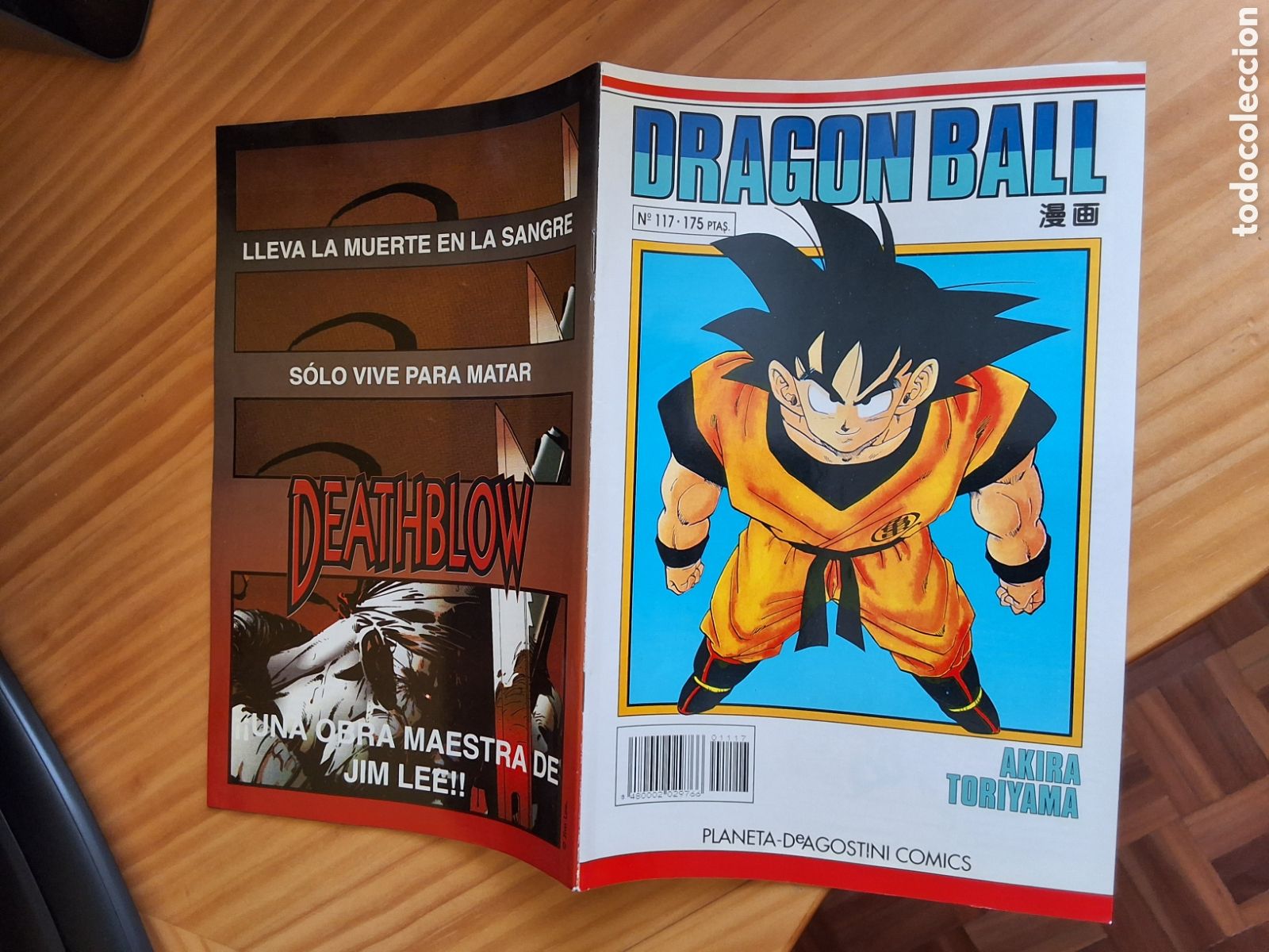 Comics: Dragon ball grapa blanco comic semanal n&uacute;mero 117 a&ntilde;o 1994 julio edita planeta