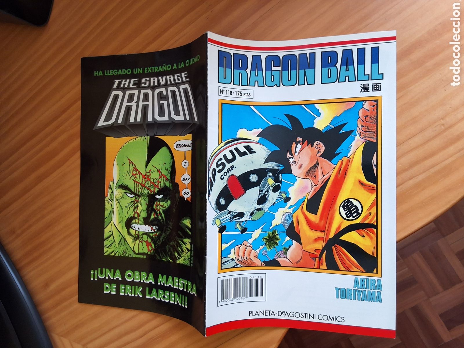 Comics: Dragon ball grapa blanco comic semanal n&uacute;mero 118 a&ntilde;o 1994 agosto edita planeta