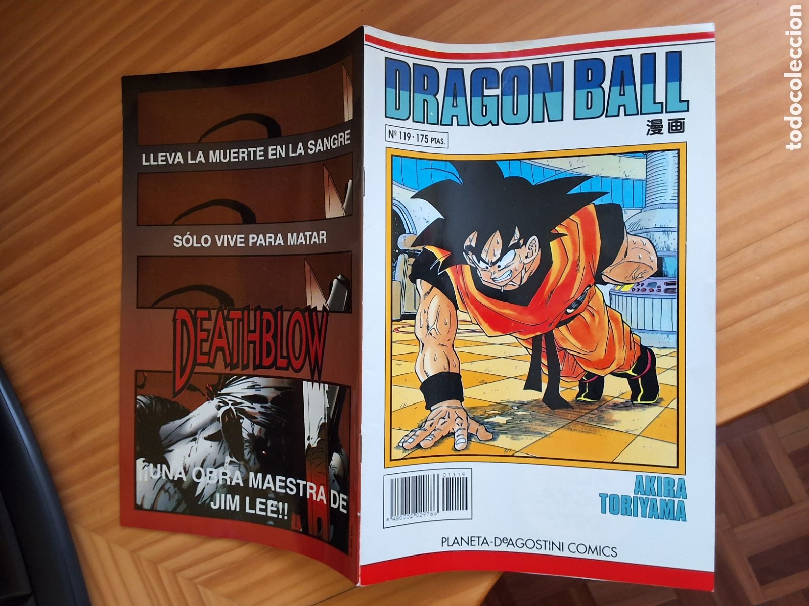 Comics: Dragon ball grapa blanco comic semanal n&uacute;mero 120 a&ntilde;o 1994 agosto edita planeta