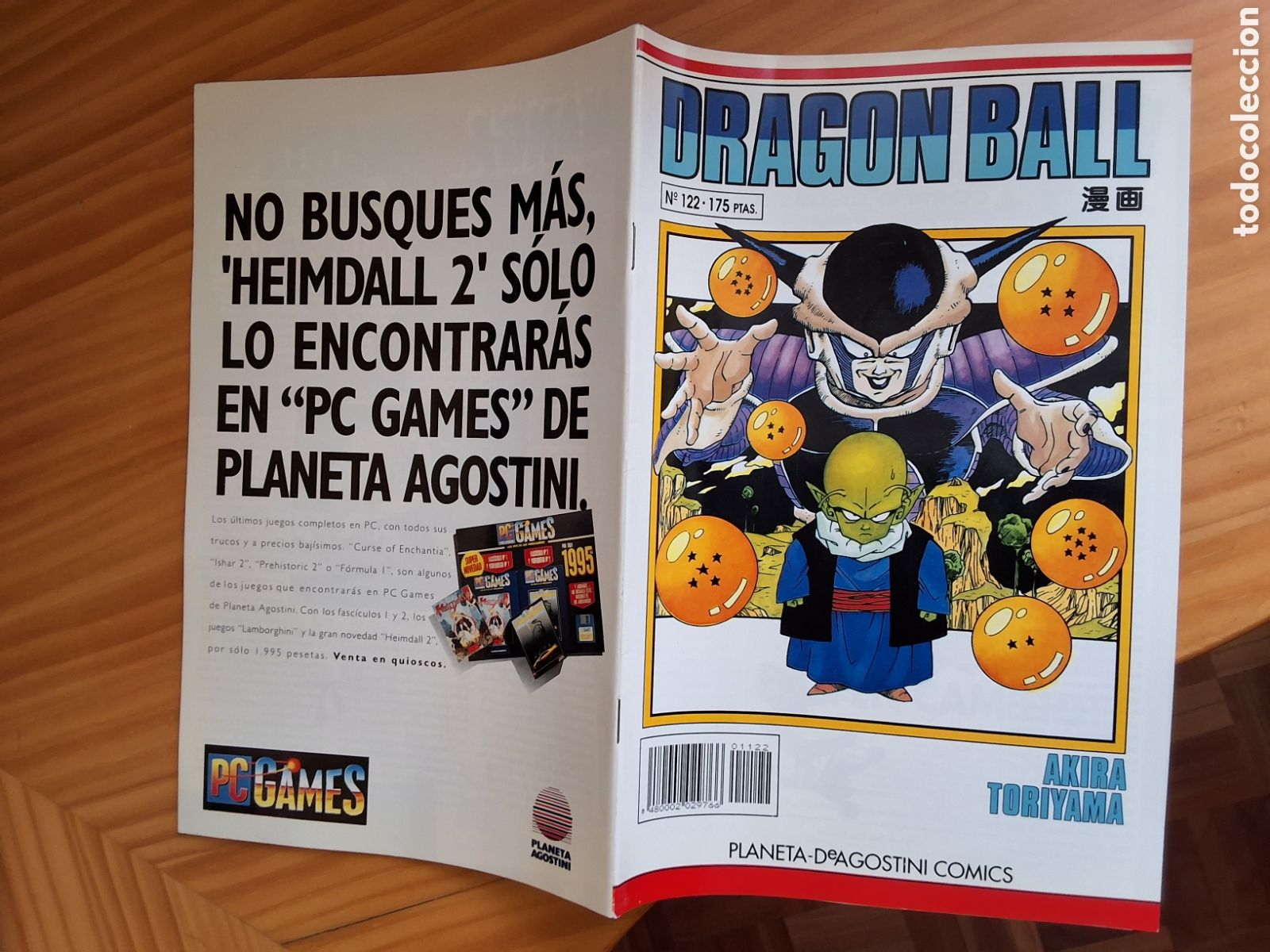Comics: Dragon ball grapa blanco comic semanal n&uacute;mero 122 a&ntilde;o 1994 septiembre