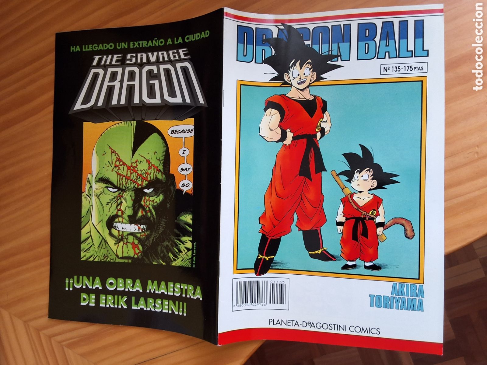 Comics: Dragon ball grapa blanco comic semanal n&uacute;mero 135 a&ntilde;o 1994 diciembre edita planeta