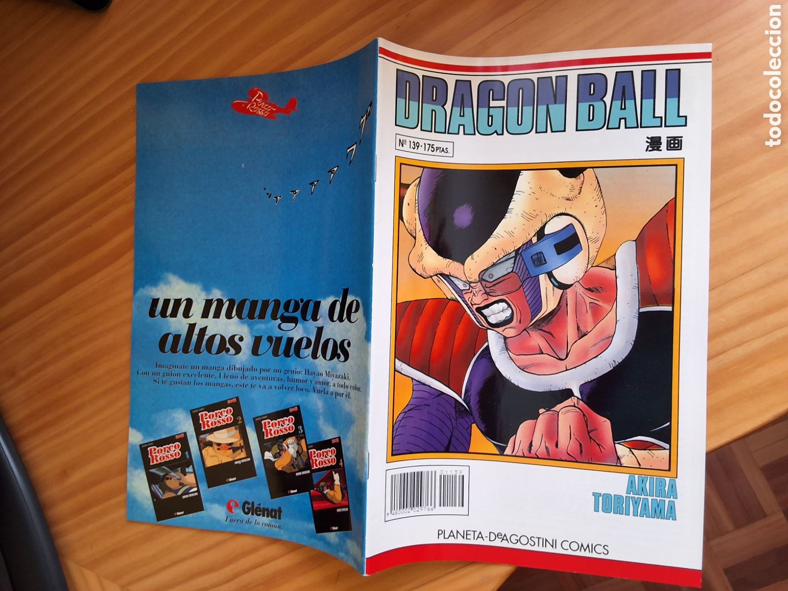 Comics: Dragon ball grapa blanco comic semanal n&uacute;mero 139 a&ntilde;o 1994 diciembre edita planeta