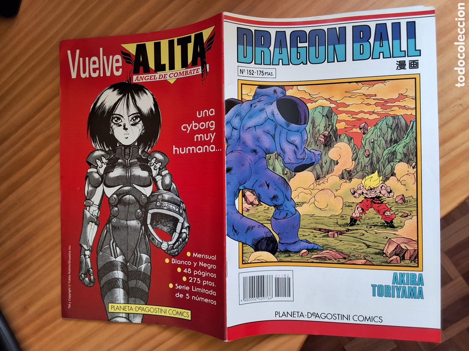 Comics: Dragon ball grapa blanco comic semanal n&uacute;mero 152 a&ntilde;o 1995 marzo edita planeta
