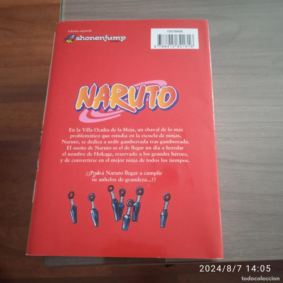 C&oacute;mics: Comic manga. Masashi Kishimoto.Naruto. N&uacute;mero 1 - Foto 3