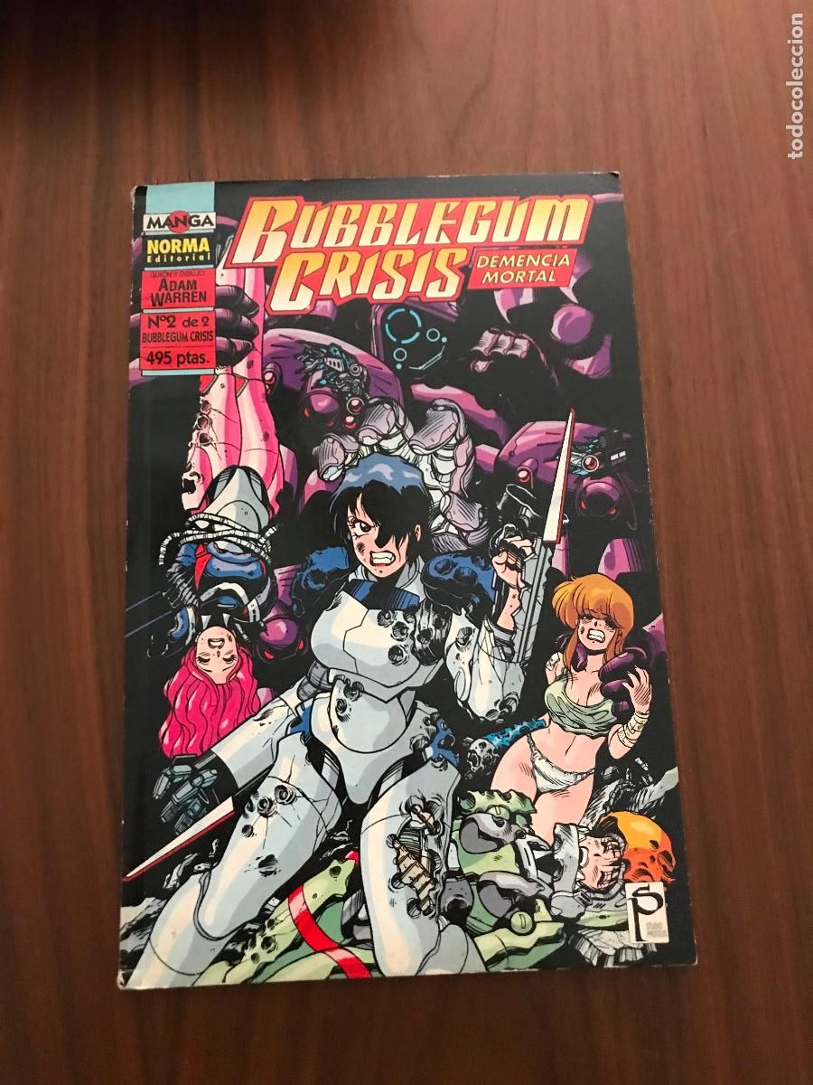 C&oacute;mics: BUBBLEGUM CRISIS N&ordm; 2 , PRESTIGIO , MANGA , NORMA EDITORIAL