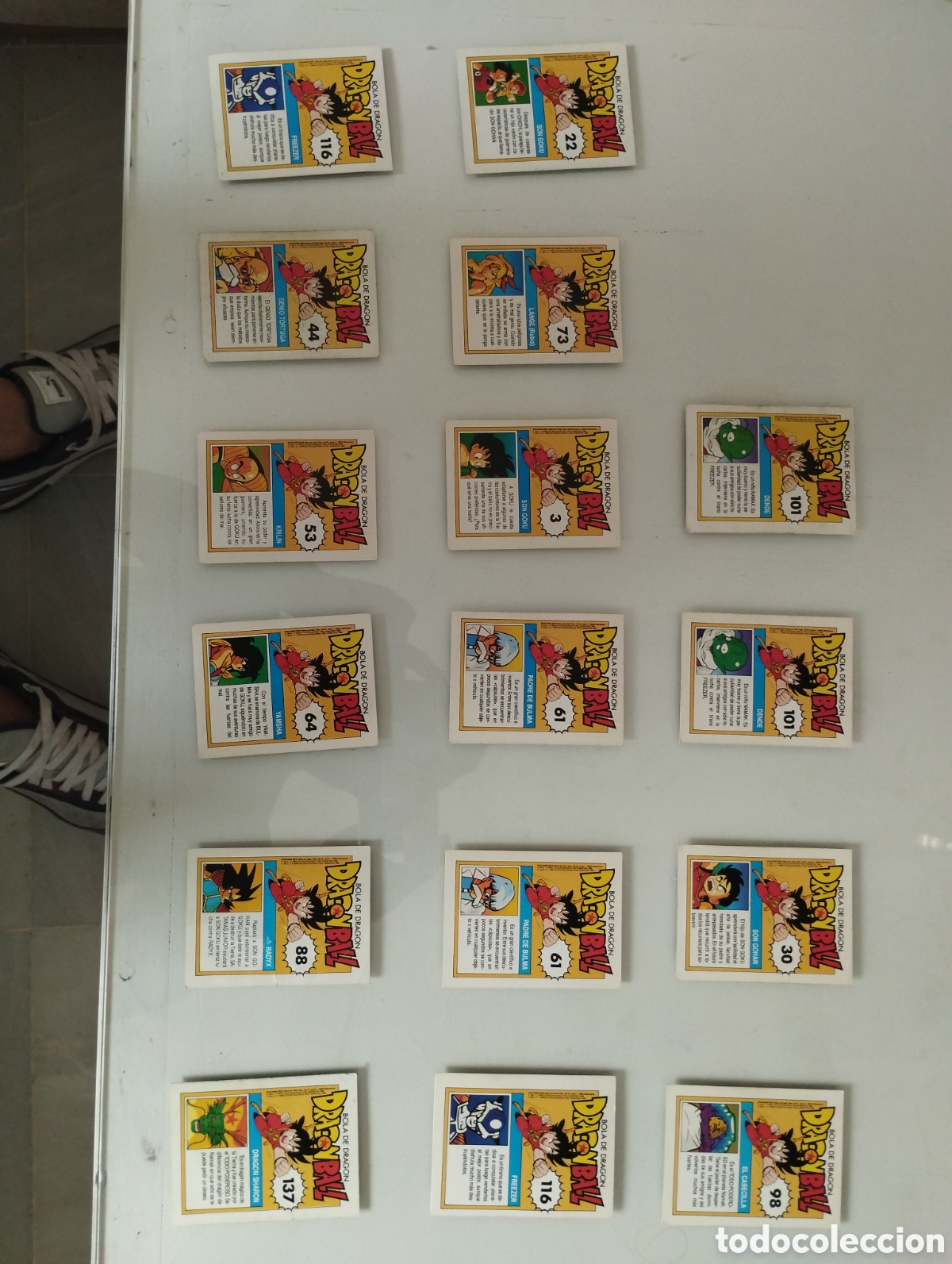 C&oacute;mics: 16 cartas Drag&oacute;n ball 140 tarjet - Foto 2