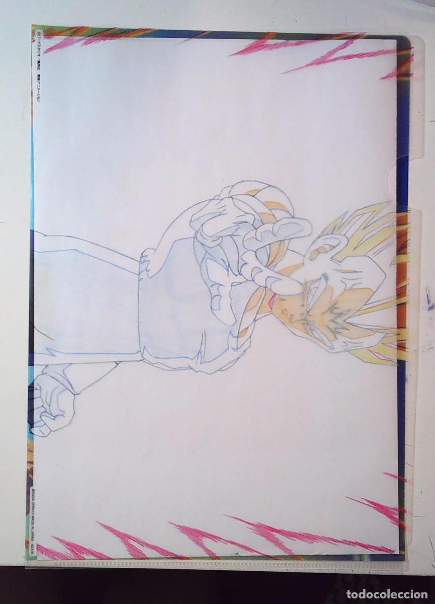 C&oacute;mics: clear folder dragon ball z genga vegeta - Foto 2