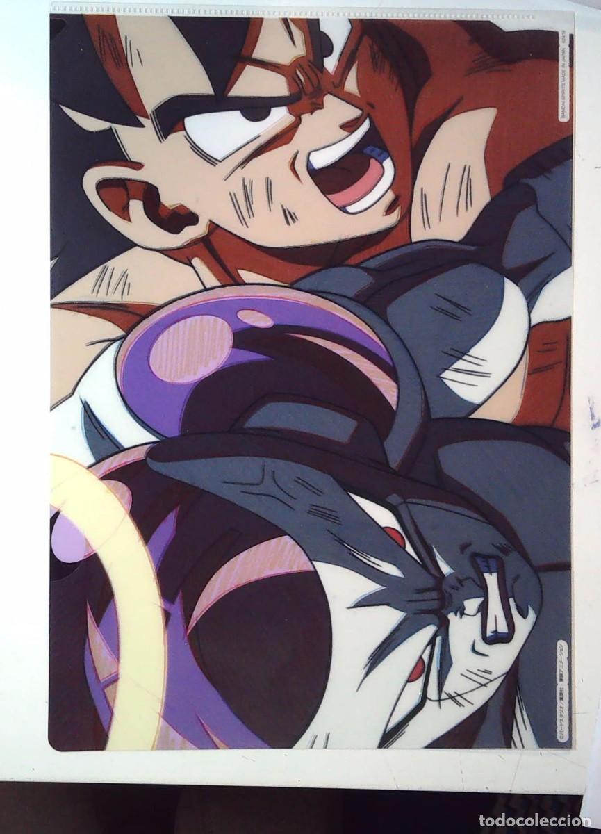 C&oacute;mics: clear folder dragon ball z genga goku freezer - Foto 1