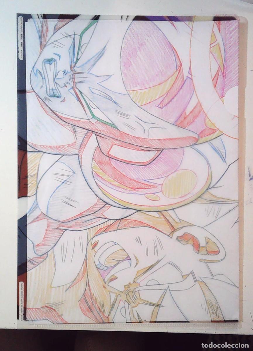C&oacute;mics: clear folder dragon ball z genga goku freezer - Foto 2