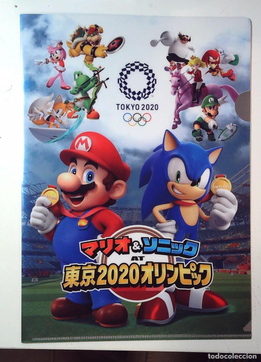 C&oacute;mics: clear folder super mario sonic tokyo olympics games 2020 - Foto 1