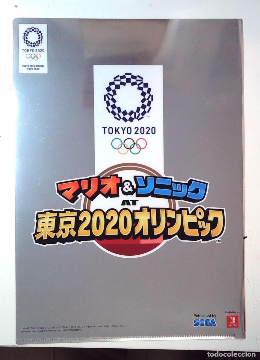C&oacute;mics: clear folder super mario sonic tokyo olympics games 2020 - Foto 2