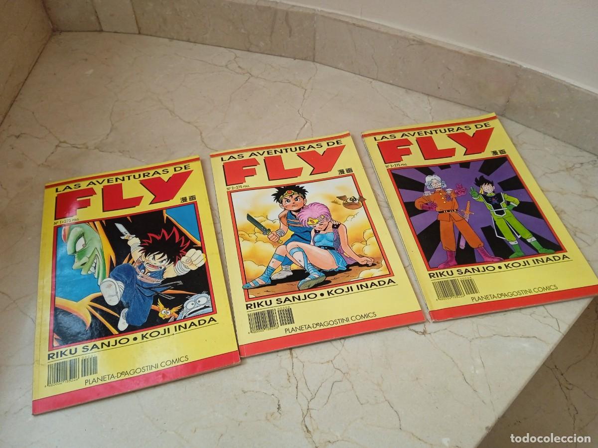 C&oacute;mics: 3 antiguos primeros n&uacute;meros de comic Fly. Mang - Foto 1