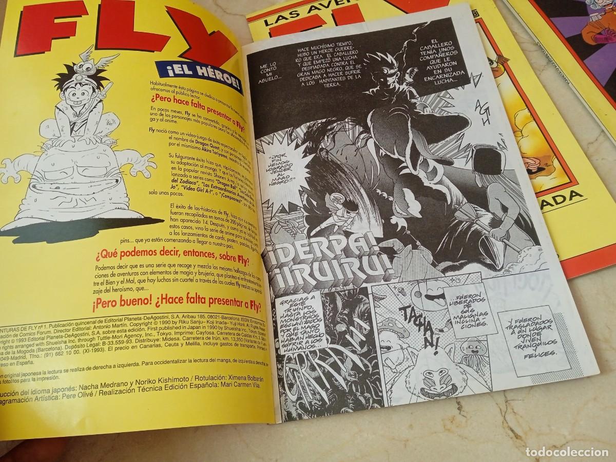 C&oacute;mics: 3 antiguos primeros n&uacute;meros de comic Fly. Mang - Foto 3