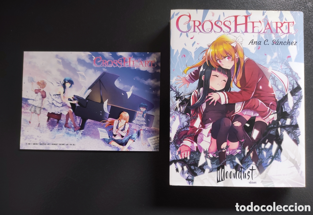 C&oacute;mics: Cross heart-Ana C.S&aacute;nchez + postal - Foto 1