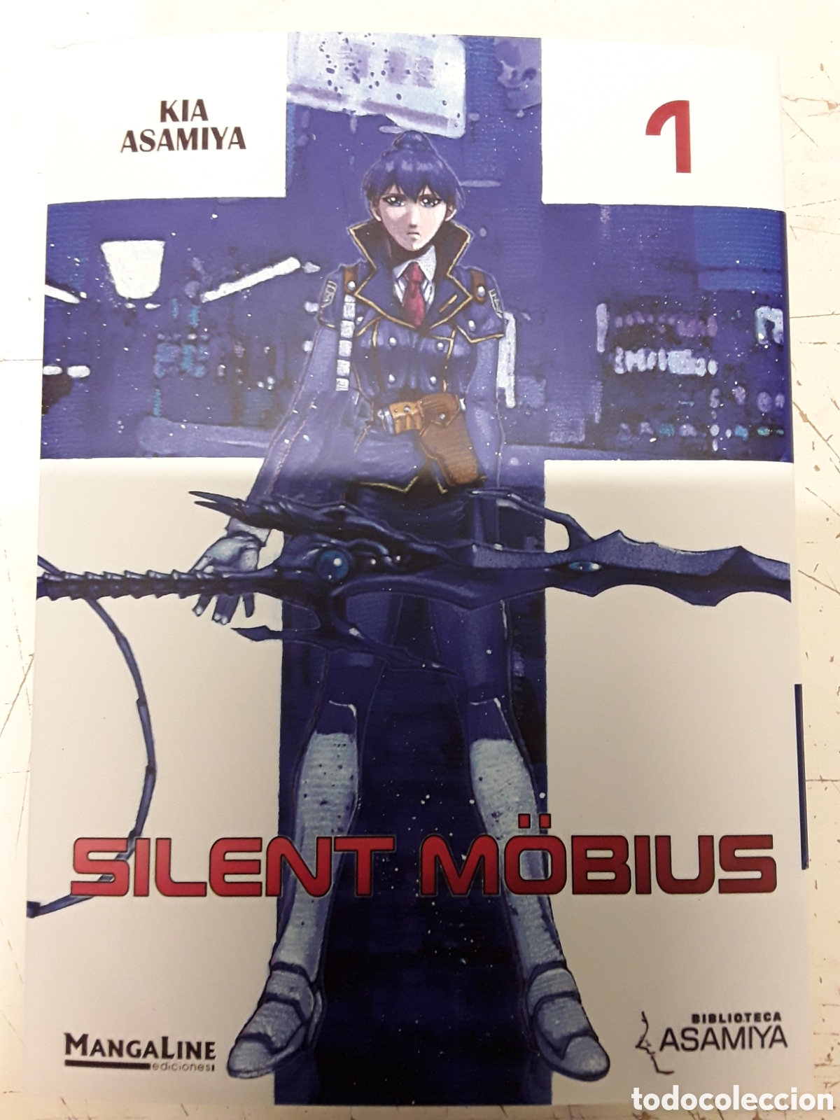 C&oacute;mics: Silent m&ouml;bius - Kia Asamiya - Mangaline / Asamiya - Foto 1