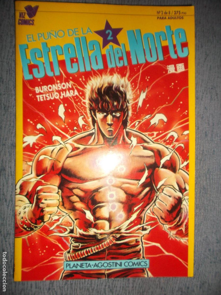C&oacute;mics: El Pu&ntilde;o De La Estrella Del Norte (Comic-Book) N&ordm; 2 (De 8), Buronson, Tetsuo Hara