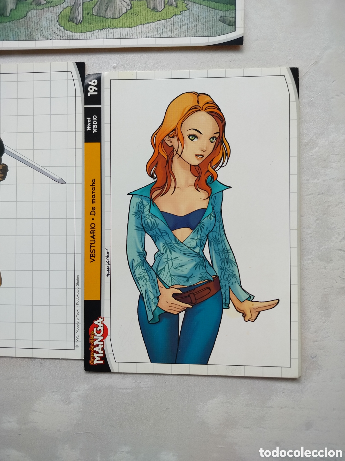 C&oacute;mics: Fichas Dibujo Manga. - Foto 2