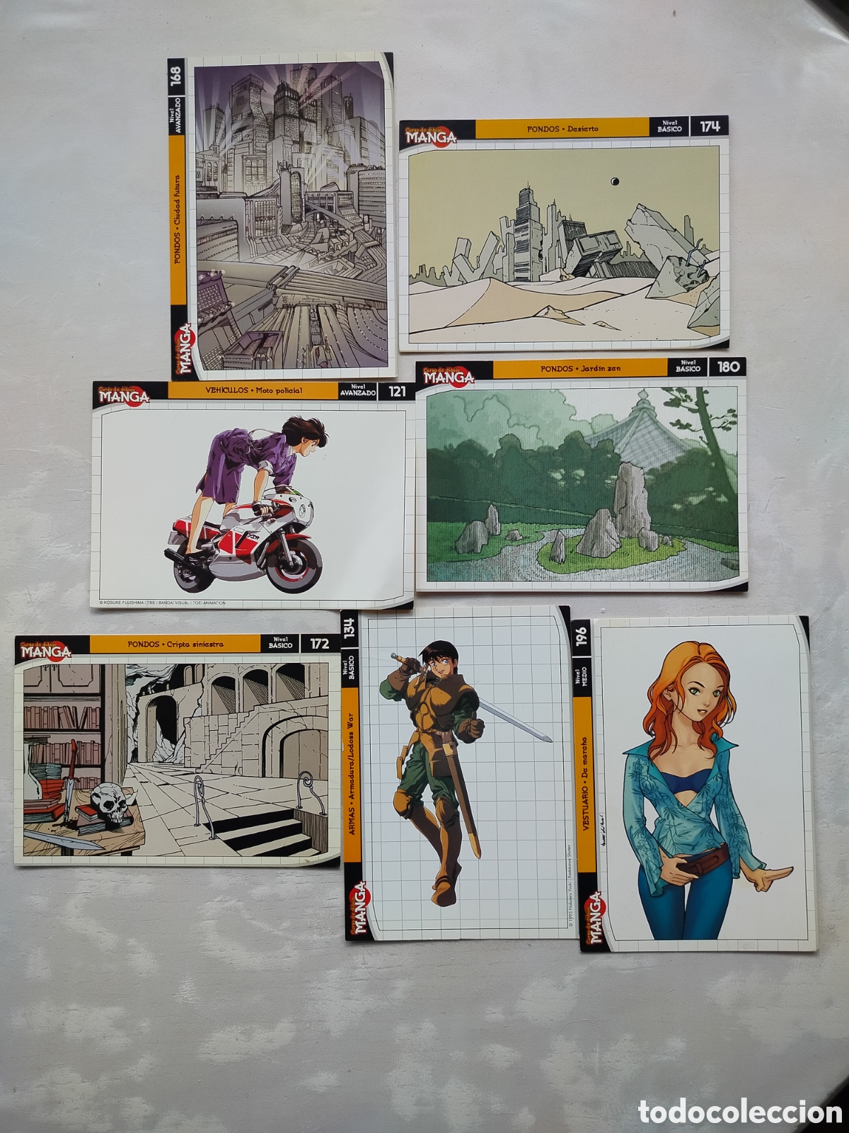 C&oacute;mics: Fichas Dibujo Manga. - Foto 1