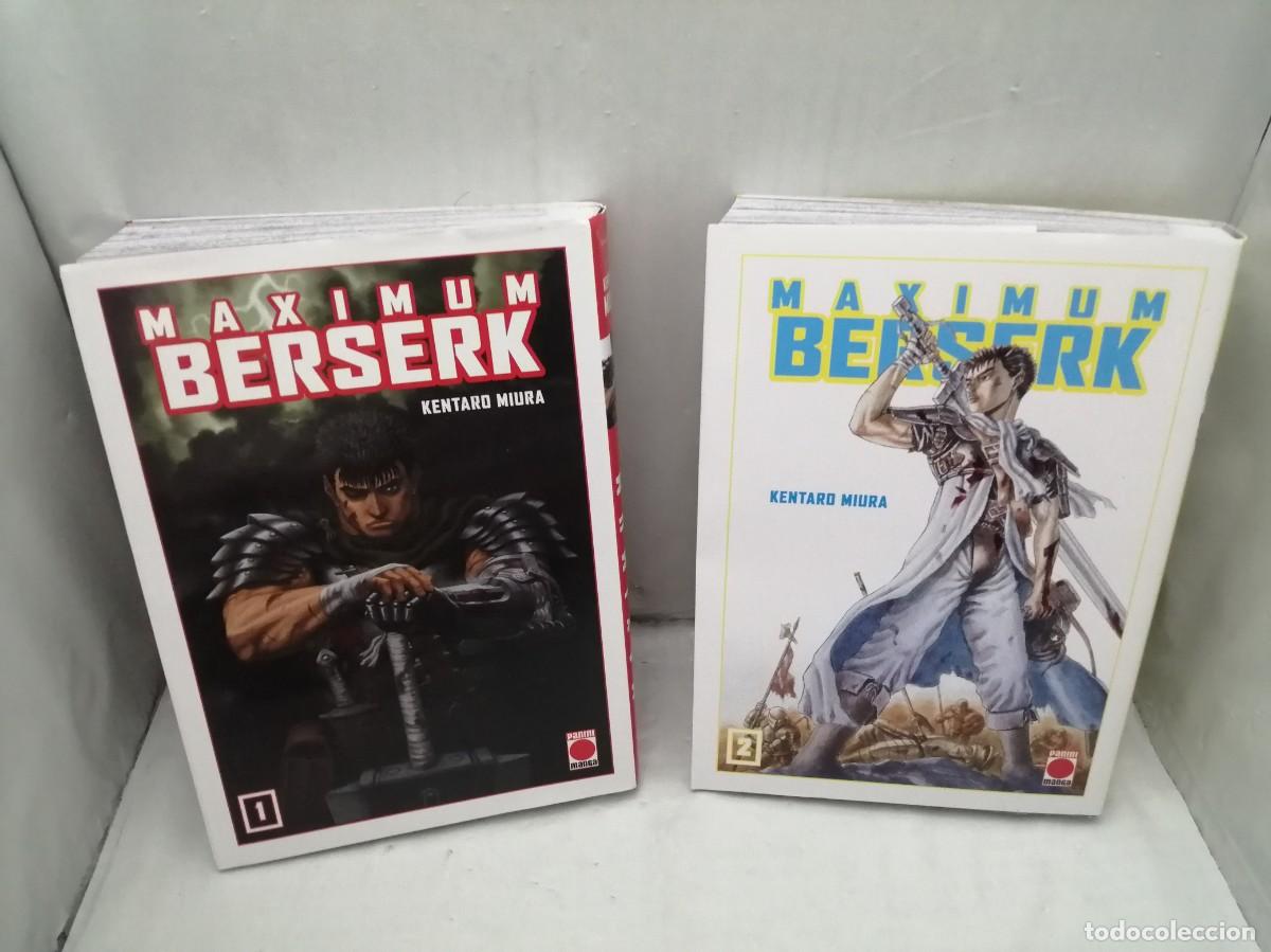 C&oacute;mics: PACK 2 Mangas MAXIMUM BERSERK, N&uacute;meros 1 y 2 (Primeras ediciones, Panini 2017) - Foto 1