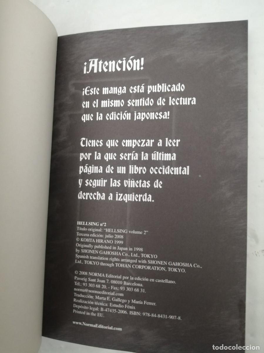 C&oacute;mics: Kohta Hirano: Hellsing 02 (Norma 2008) - Foto 5