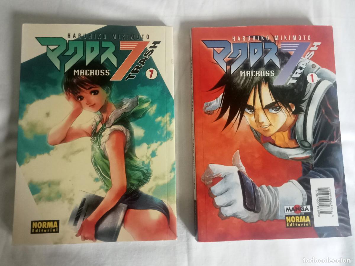 C&oacute;mics: Macross Seven Trash mangas n&uacute;meros 1 y 7 Norma Editorial - Foto 1