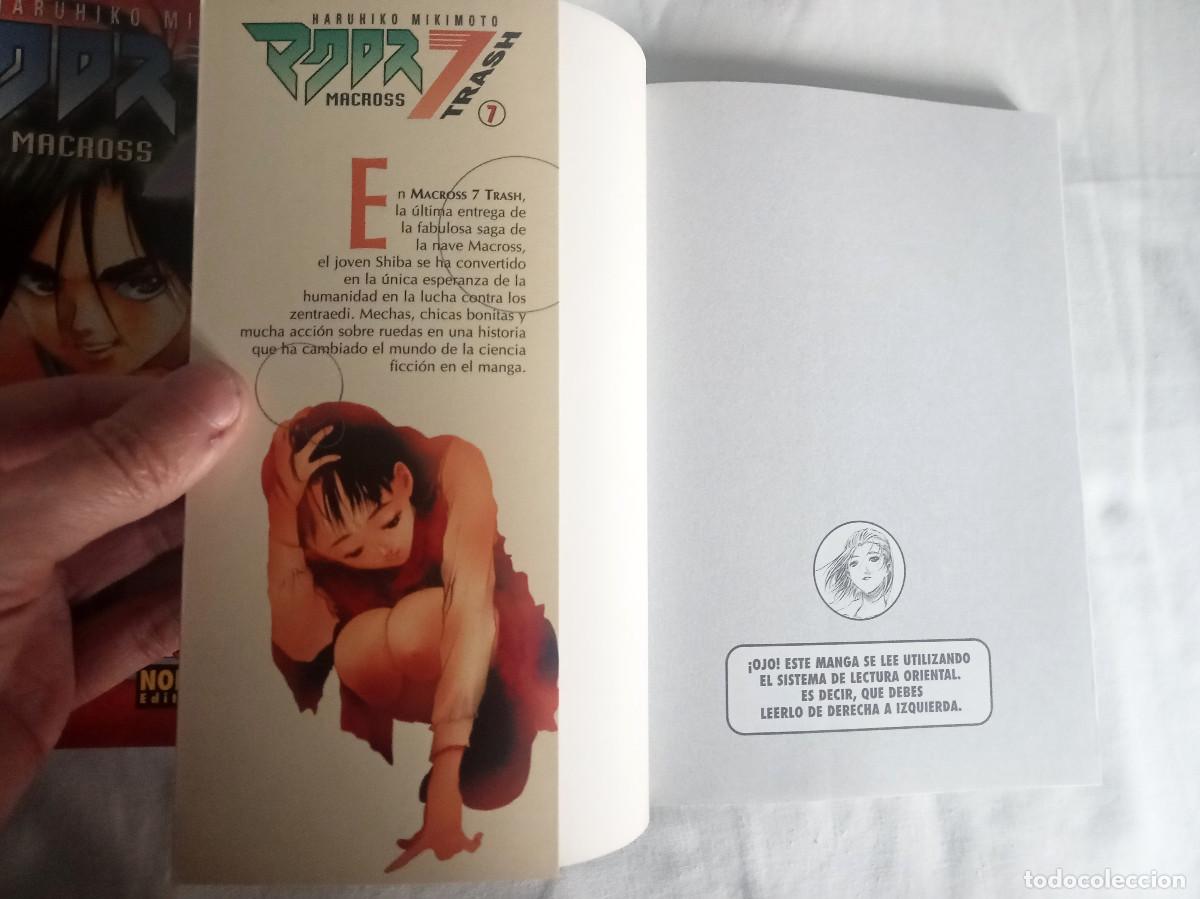 C&oacute;mics: Macross Seven Trash mangas n&uacute;meros 1 y 7 Norma Editorial - Foto 7