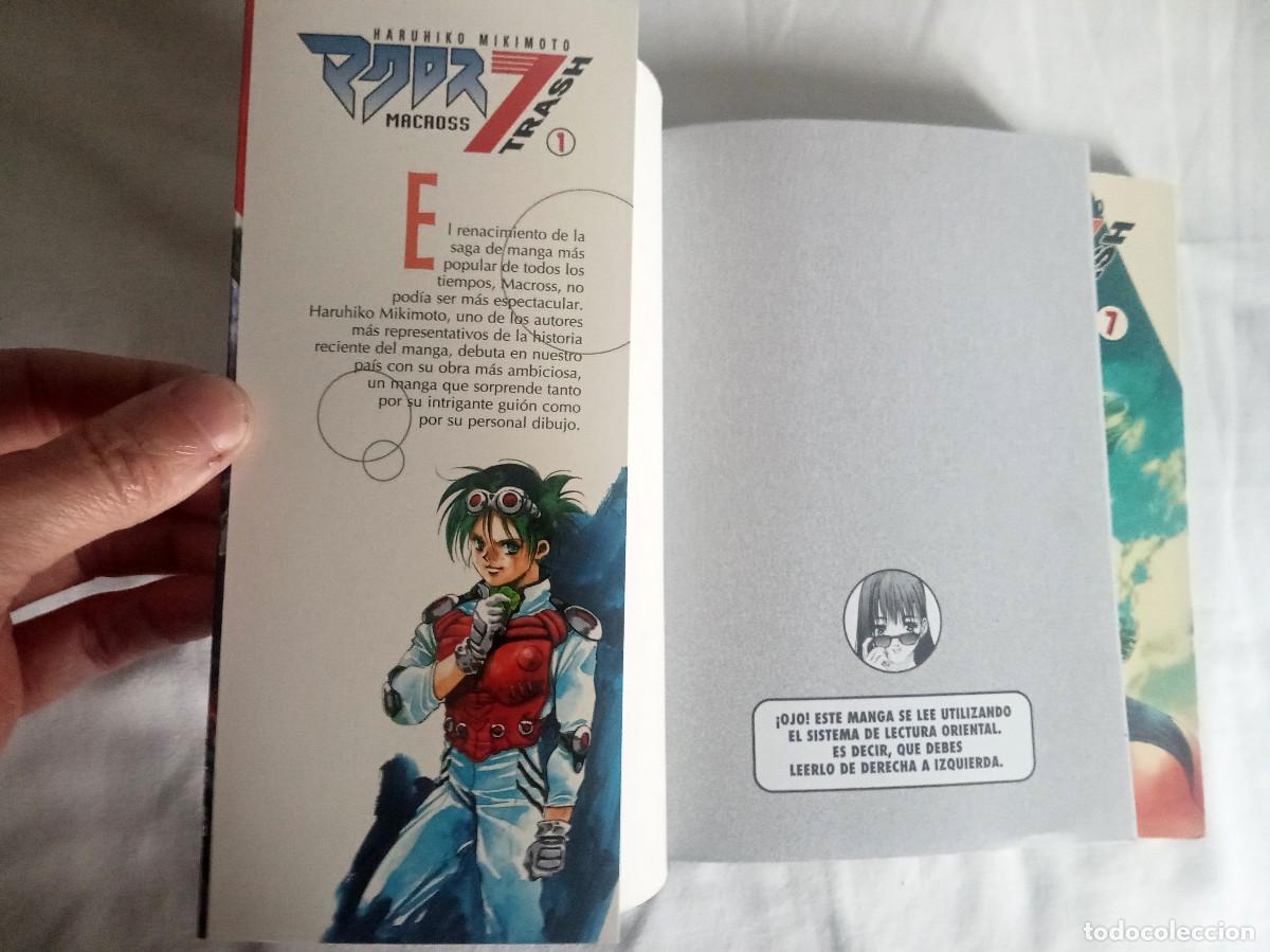 C&oacute;mics: Macross Seven Trash mangas n&uacute;meros 1 y 7 Norma Editorial - Foto 8