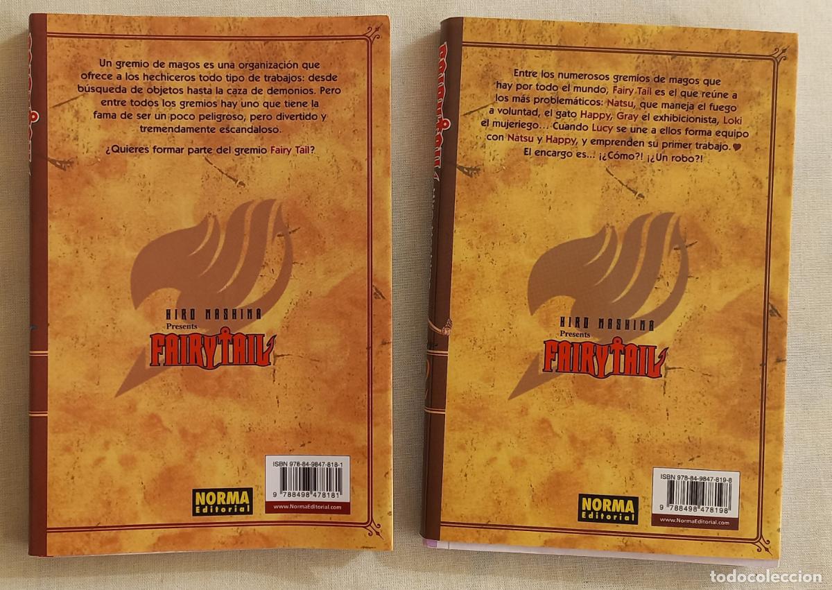 C&oacute;mics: FAIRY TAIL N&ordm; 1 Y 2. HIRO MASHIMA. NORMA EDITORIAL. 2011. C&aacute;pitulos del 1 al 13. - Foto 2