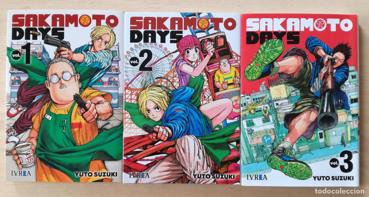 C&oacute;mics: SAKAMOTO DAYS 1 2 Y 3 - YUTO SUZUKI - IVREA - Foto 1