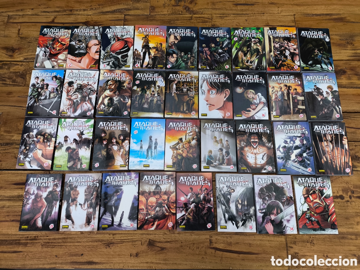 C&oacute;mics: Colecci&oacute;n Ataque a los Titanes Completa - Foto 2