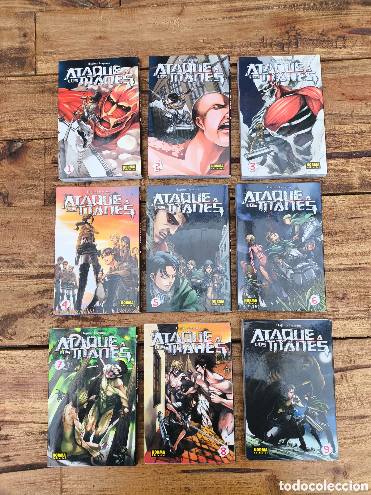 C&oacute;mics: Colecci&oacute;n Ataque a los Titanes Completa - Foto 3