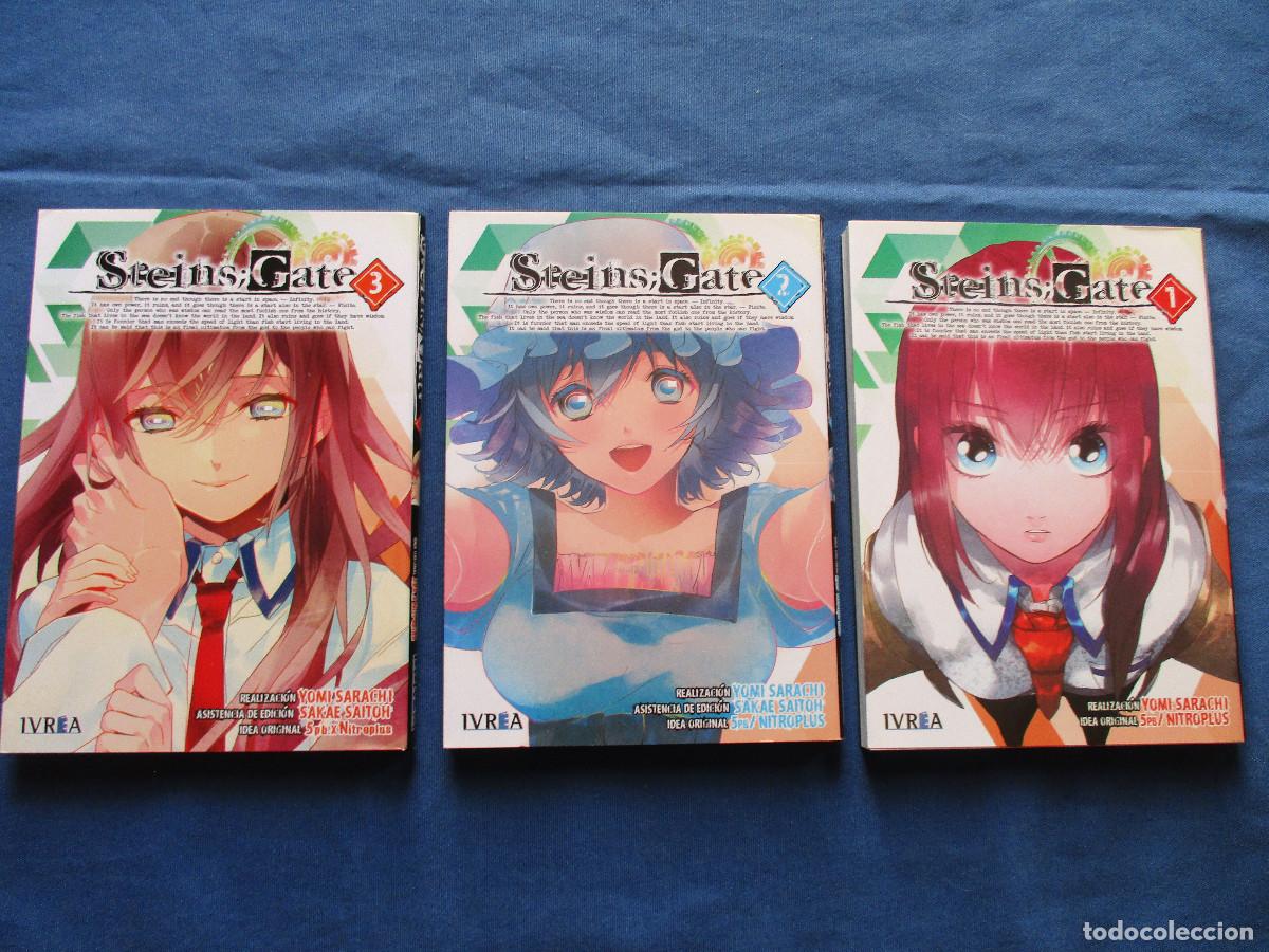 C&oacute;mics: STEINS;GATE &middot; OBRA COMPLETA EN 3 TOMOS - Editorial IVREA 2015 - Foto 2