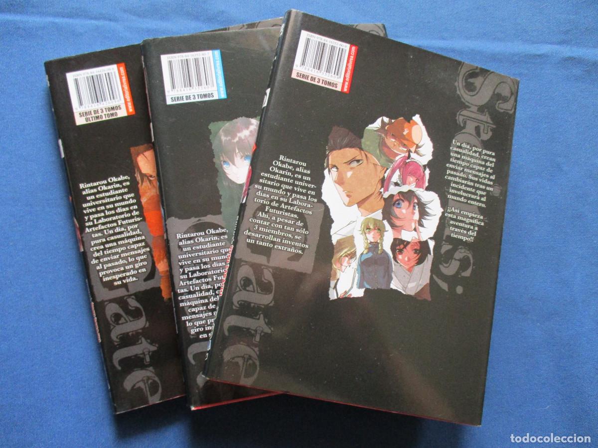 C&oacute;mics: STEINS;GATE &middot; OBRA COMPLETA EN 3 TOMOS - Editorial IVREA 2015 - Foto 7