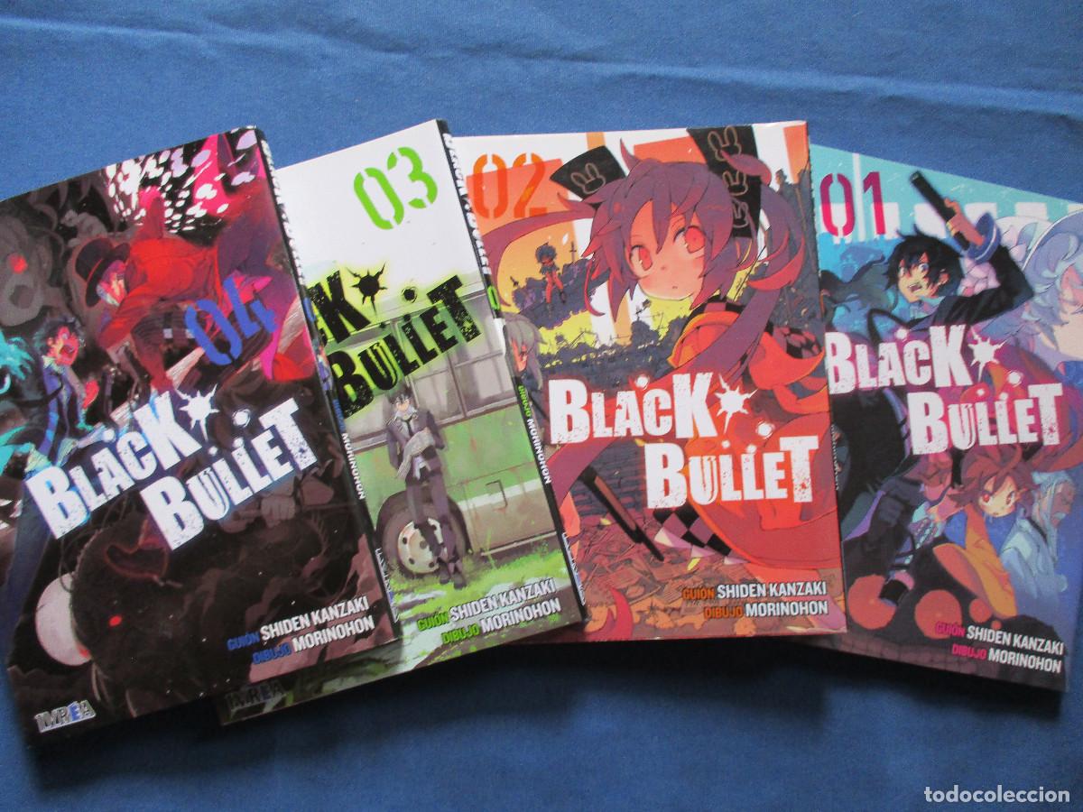 C&oacute;mics: BLACK BULLET &middot; OBRA COMPLETA EN 4 TOMOS - Editorial IVREA 2015 - Foto 2