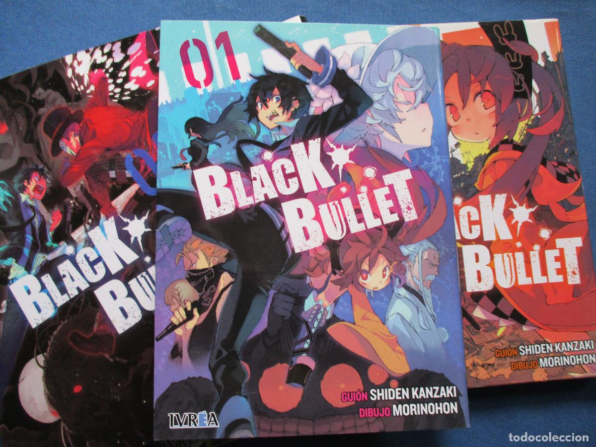 C&oacute;mics: BLACK BULLET &middot; OBRA COMPLETA EN 4 TOMOS - Editorial IVREA 2015 - Foto 3
