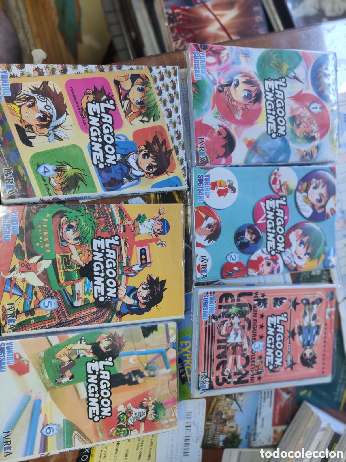 C&oacute;mics: LOTE COMPLETO 6 COMICS LAGOON ENGINE - Foto 1